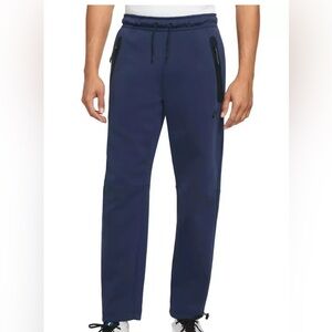 New Nike Sportswear NSW Mens Tech Fleece Bungee Joggers Small Blue Pants DQ4312